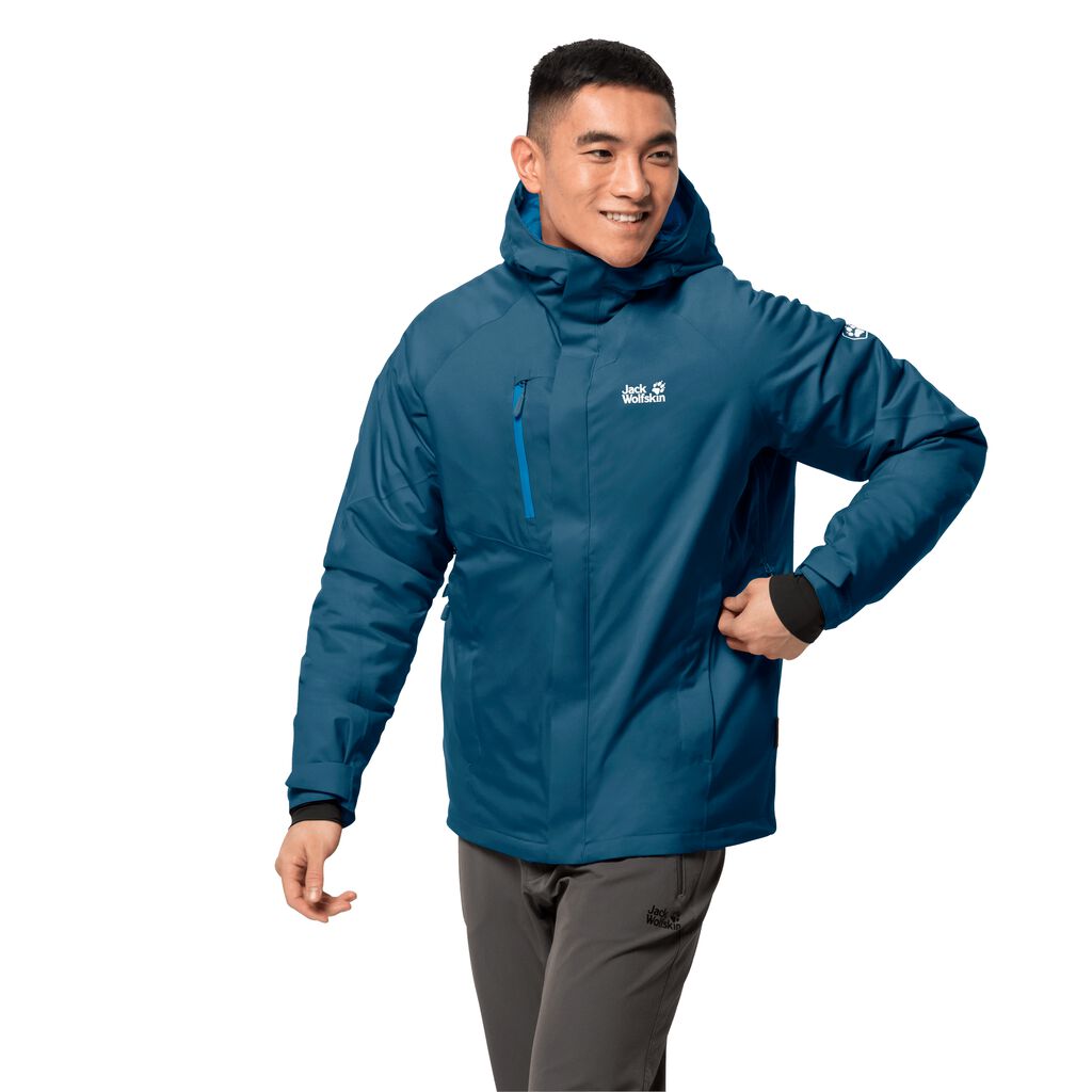 Jack Wolfskin TROPOSPHERE μπουφαν χειμερινα ανδρικα βαθυ μπλε | GR9611416